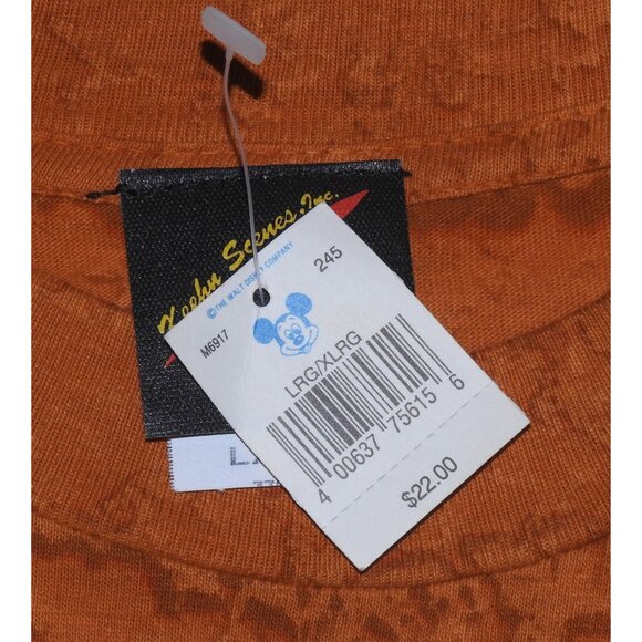 NWT NOS Vintage Indiana Jones Adventure Disney Single Stitch T-Shirt L/XL USA - Picture 4 of 7